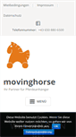 Mobile Screenshot of movinghorse.at